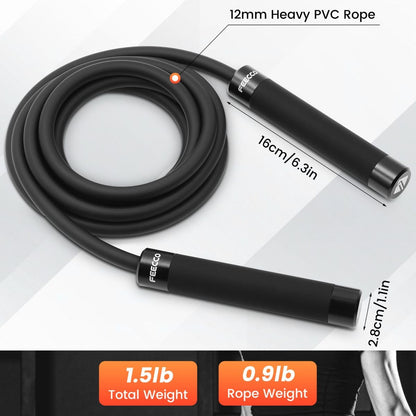 FEECCO BurnoX Weighted Jump Ropes